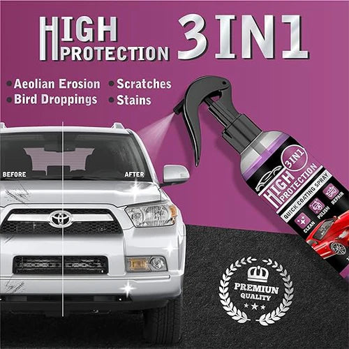 10x More Powerful Car Coating Spray | Buy 1 Get 2 Freeš„ (Pack Of 3)