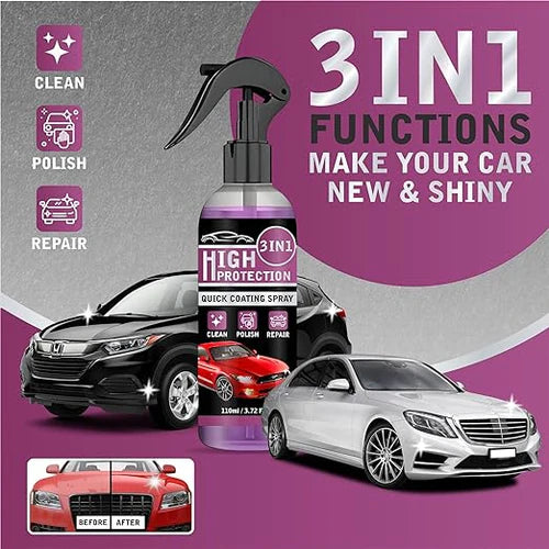 10x More Powerful Car Coating Spray | Buy 1 Get 2 Freeš„ (Pack Of 3)