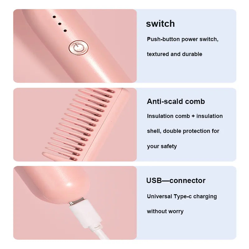 Rechargeable Mini Hair Straightener