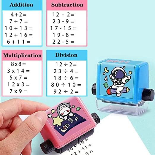 Kids maths quizz roller