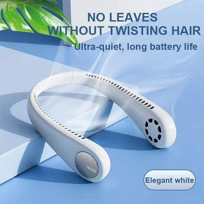 PORTABLE BLADELESS HANGING RECHARGEABLE NECK FAN