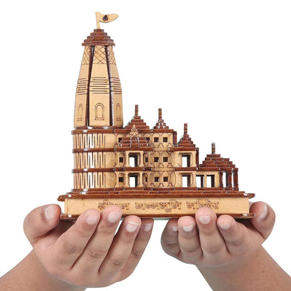 Ayodhya Shri Ram Mandir 3D Wooden Temple 1