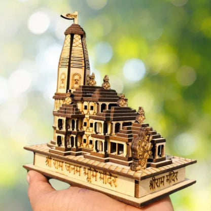 Ayodhya Shri Ram Mandir 3D Wooden Temple 1